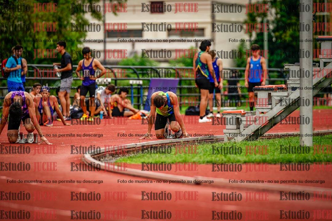 Fotos de los 200 m de varones