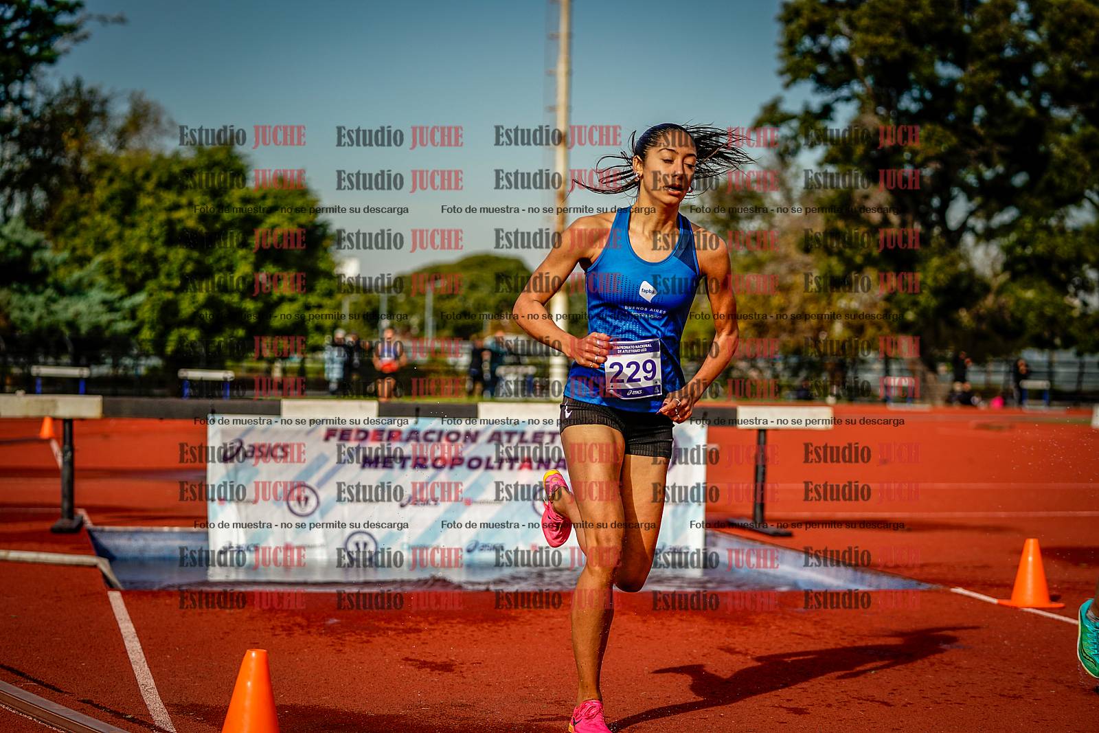Fotos de los 3000 m con obstáculos de mujeres