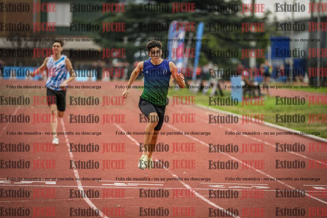 Fotos de los 400 m llanos de varones - FINAL