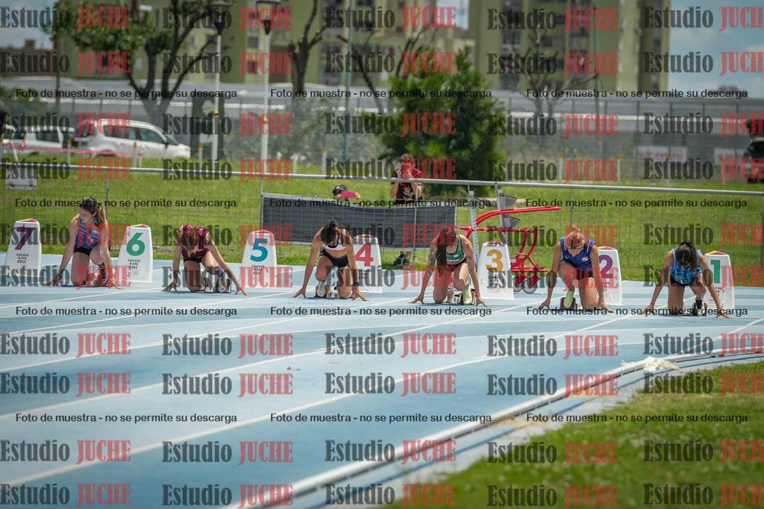 Fotos de los 100 m llanos de mujeres