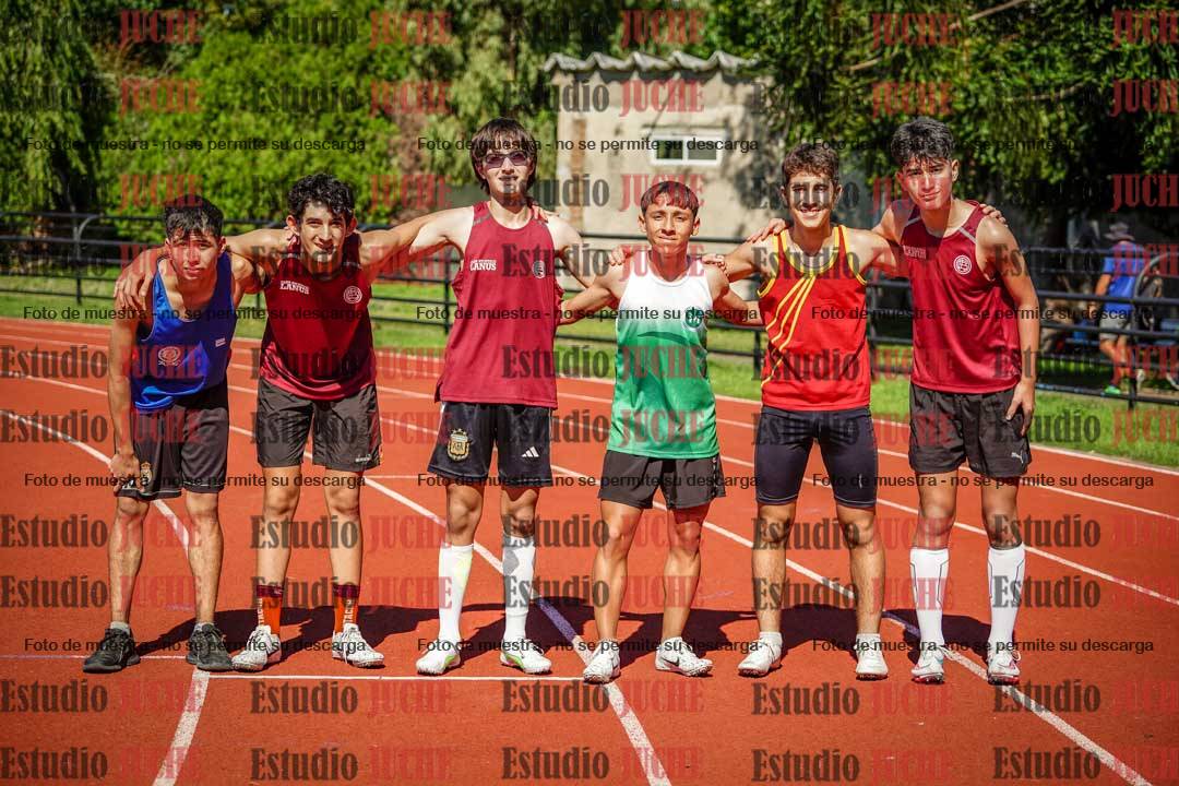 Fotos de los 200 m llanos de varones