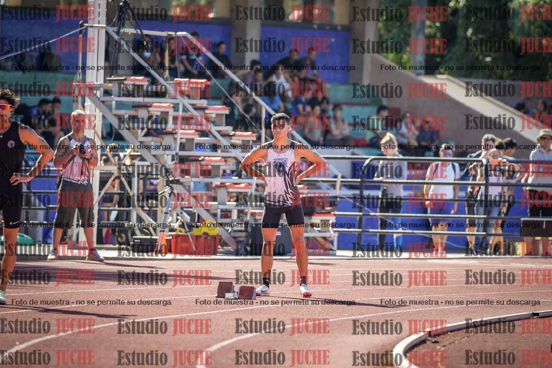 Fotos de los 400 m llanos de varones