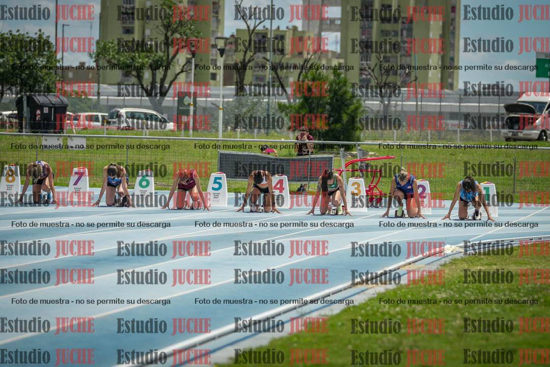 Fotos de los 100 m llanos de mujeres