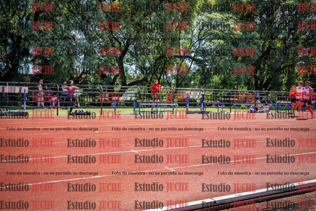 Fotos de los 100 m llanos de varones
