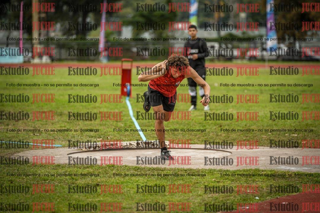 Fotos del lanzamiento de bala de varones - decatlón 3