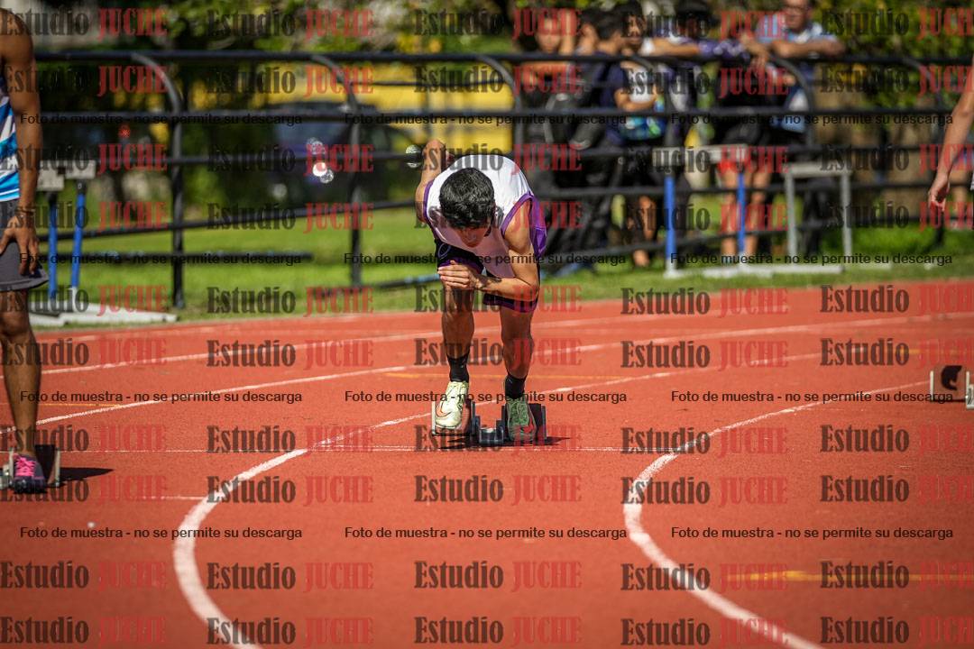 Fotos de los 200 m llanos de varones