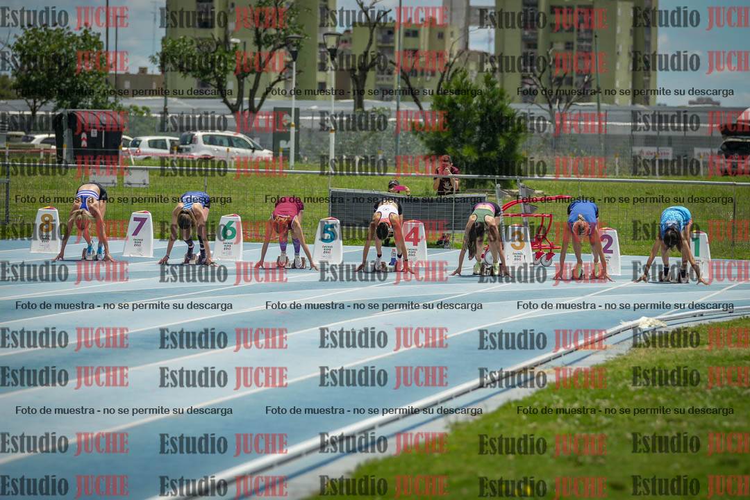 Fotos de los 100 m llanos de mujeres
