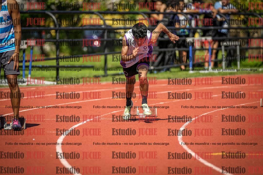 Fotos de los 200 m llanos de varones