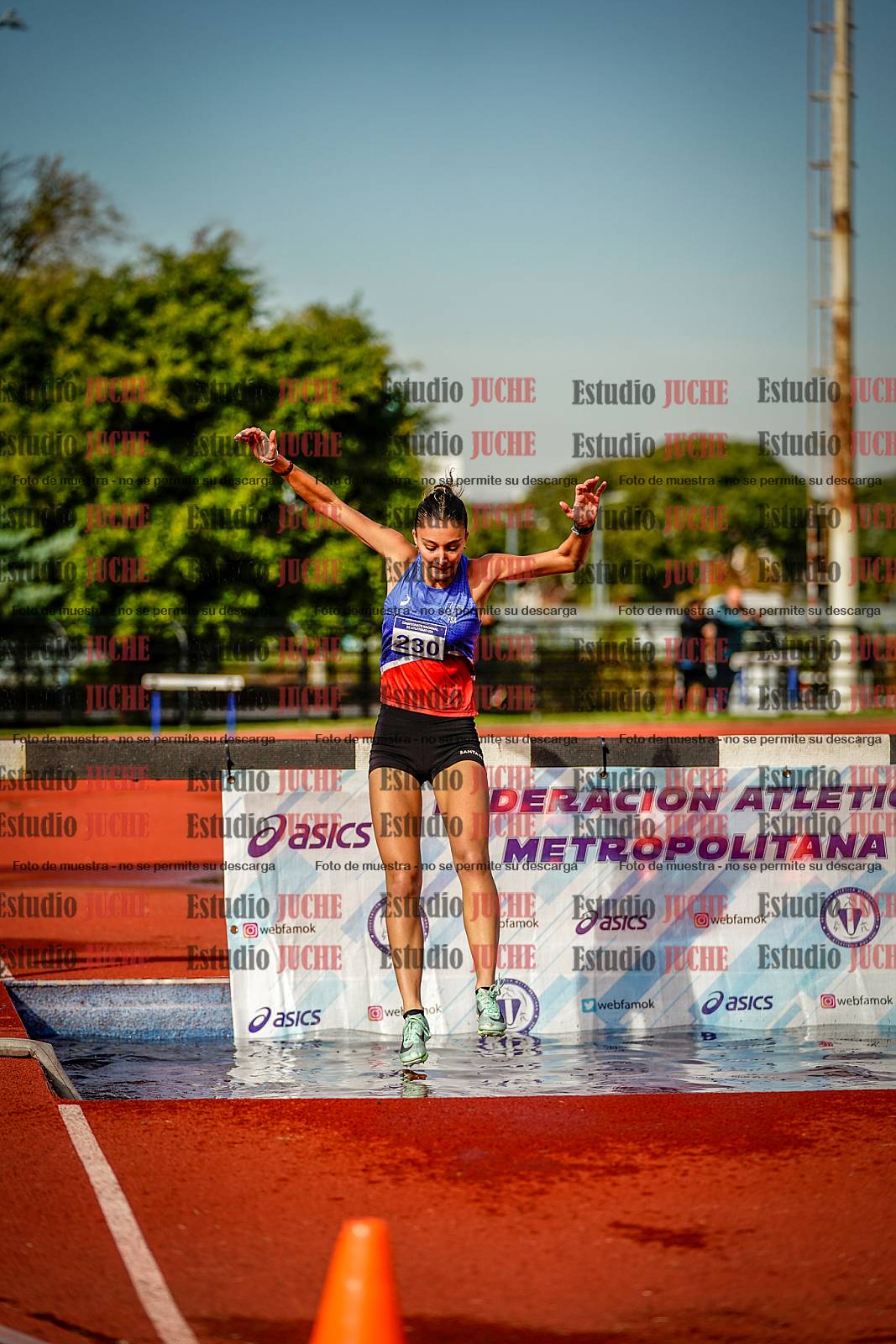 Fotos de los 3000 m con obstáculos de mujeres