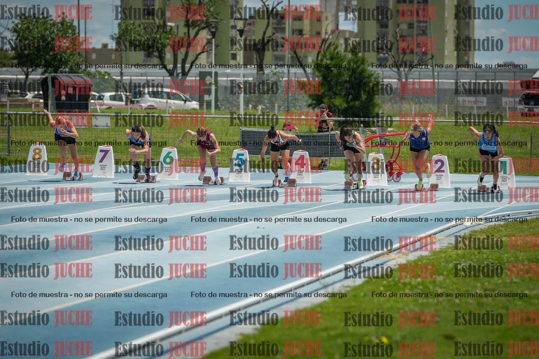 Fotos de los 100 m llanos de mujeres