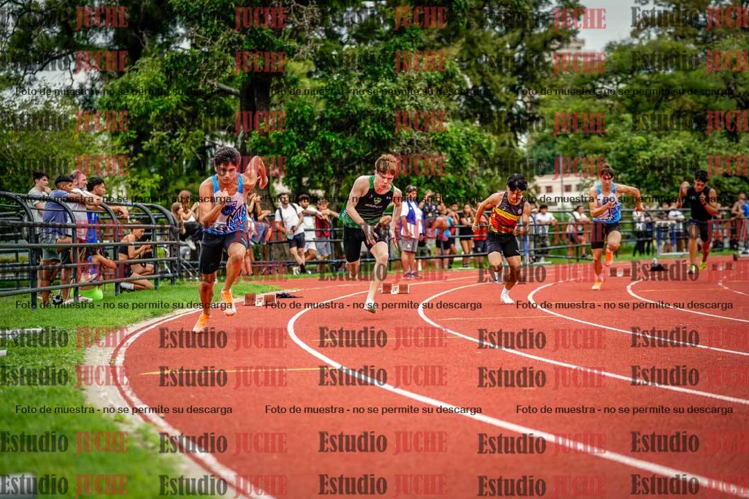 Fotos de los 200 m de varones