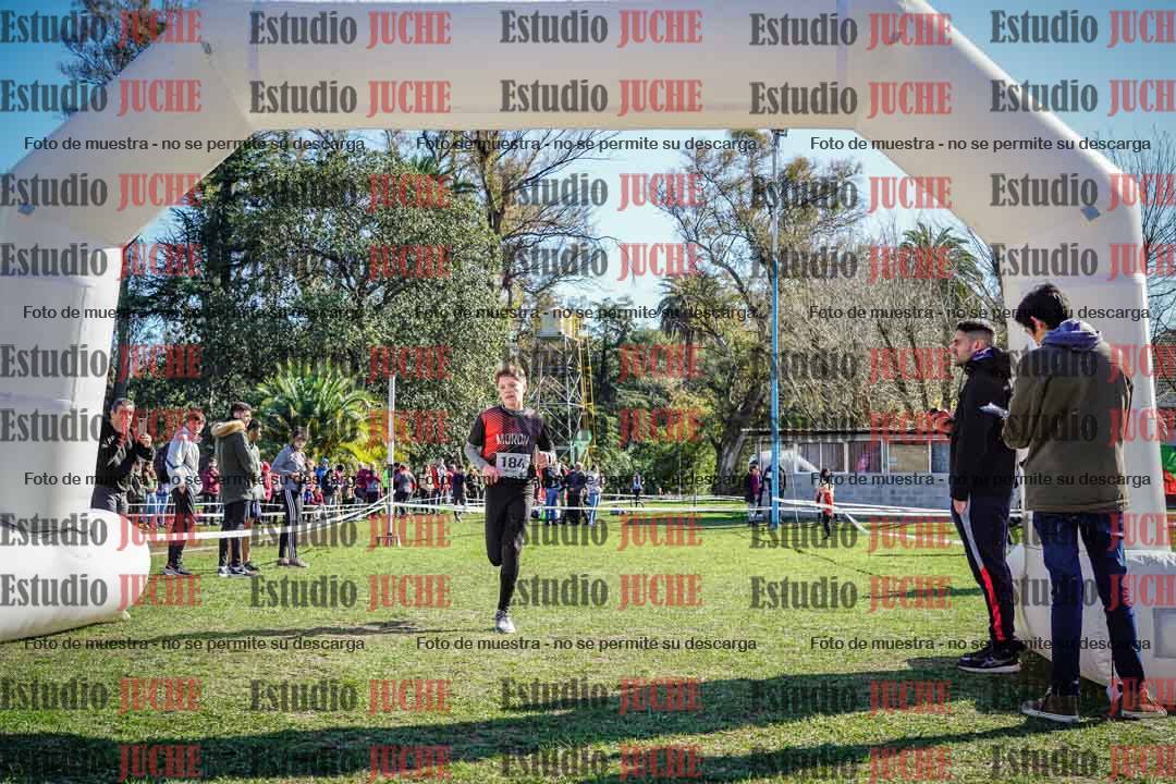 Fotos de la llegada del cross de 2000 m