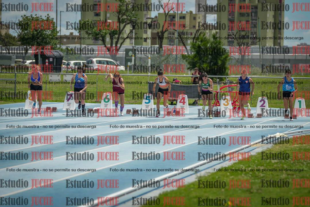 Fotos de los 100 m llanos de mujeres