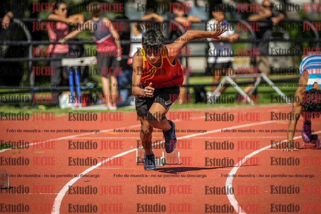 Fotos de los 200 m llanos de varones