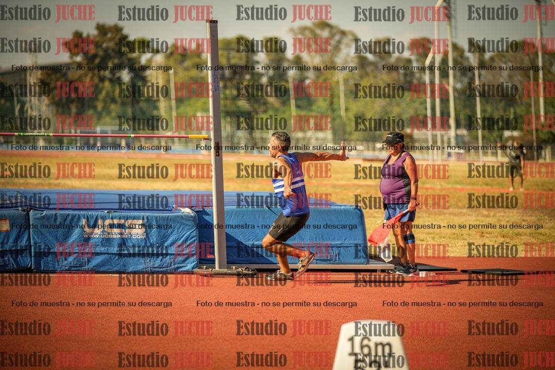 Fotos del salto en alto de varones