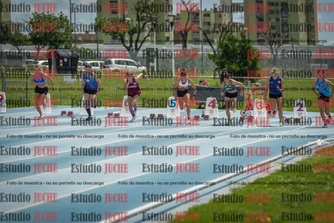 Fotos de los 100 m llanos de mujeres