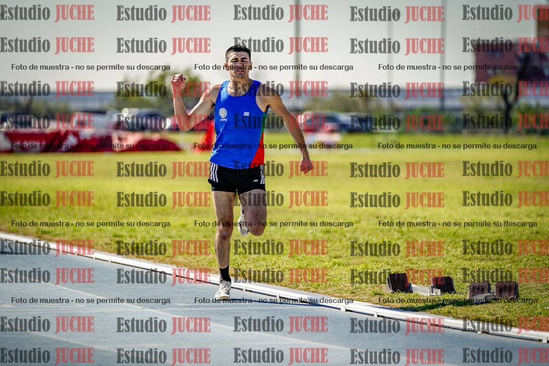 Fotos de los 400 m llanos de varones