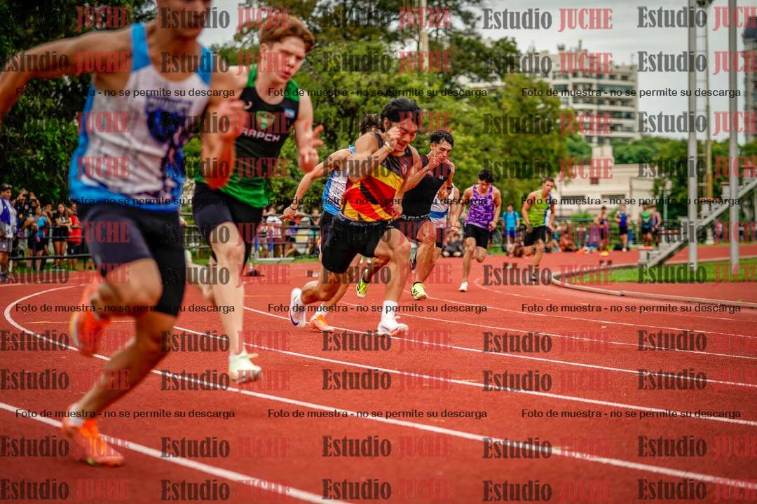 Fotos de los 200 m de varones