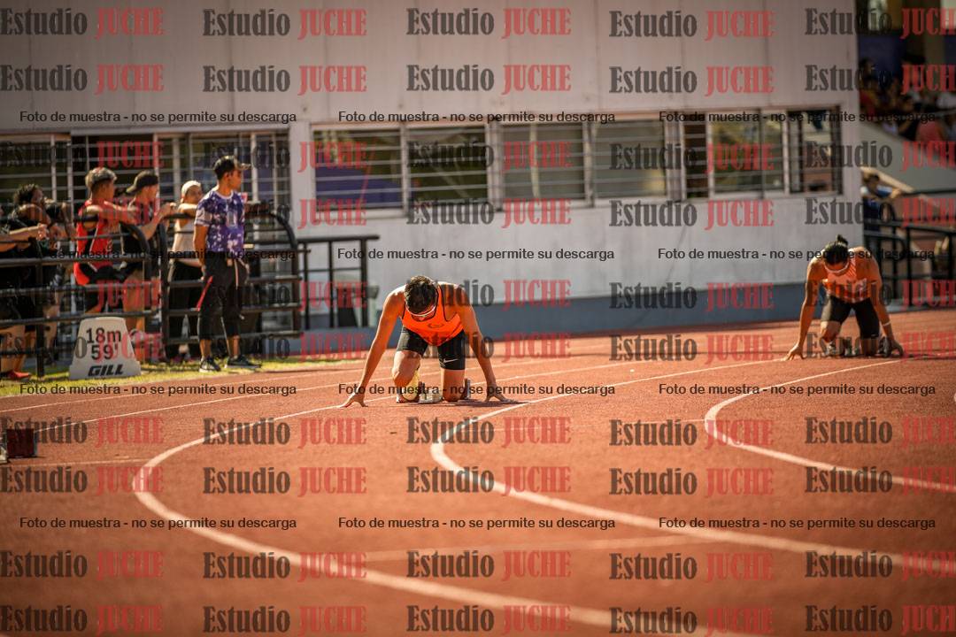 Fotos de los 400 m llanos de varones