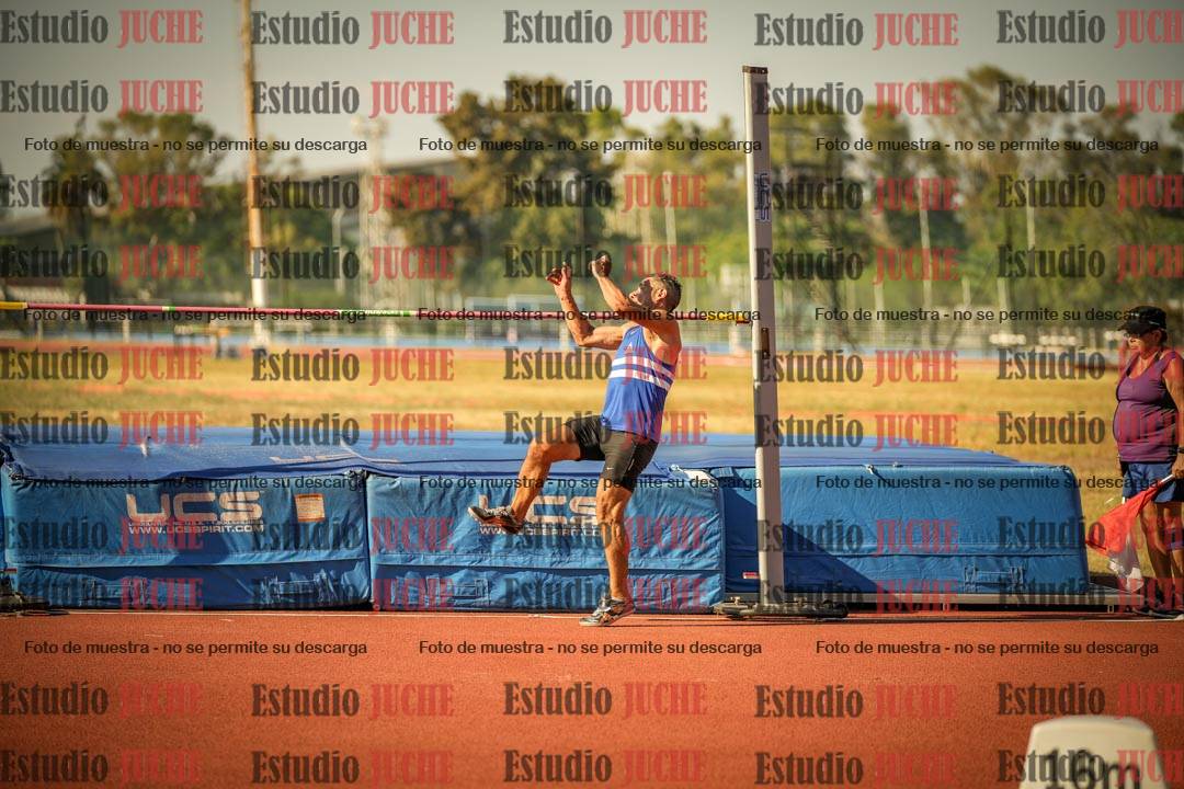 Fotos del salto en alto de varones
