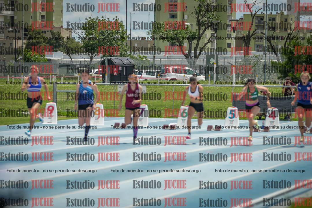 Fotos de los 100 m llanos de mujeres
