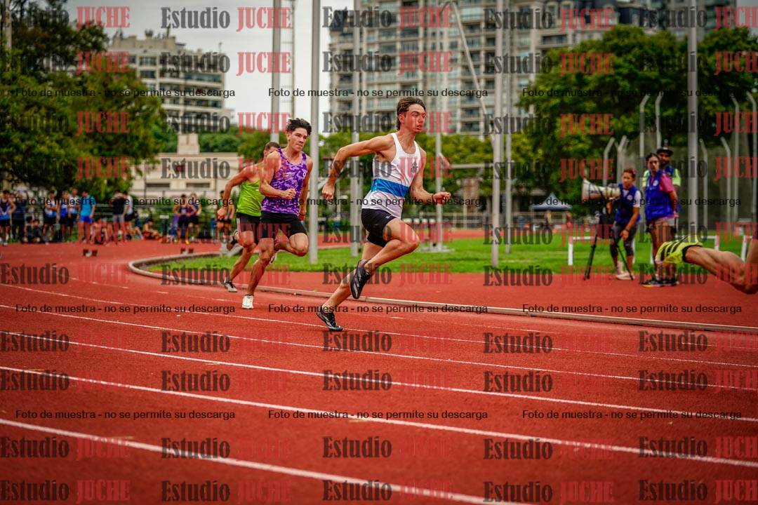 Fotos de los 200 m de varones