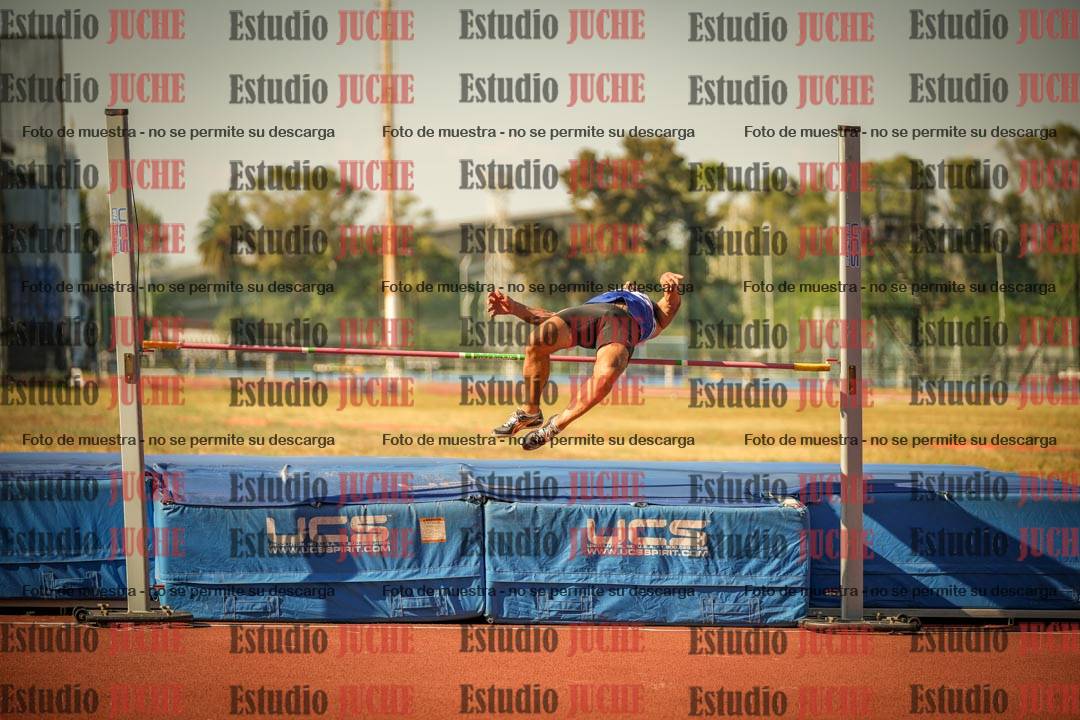 Fotos del salto en alto de varones