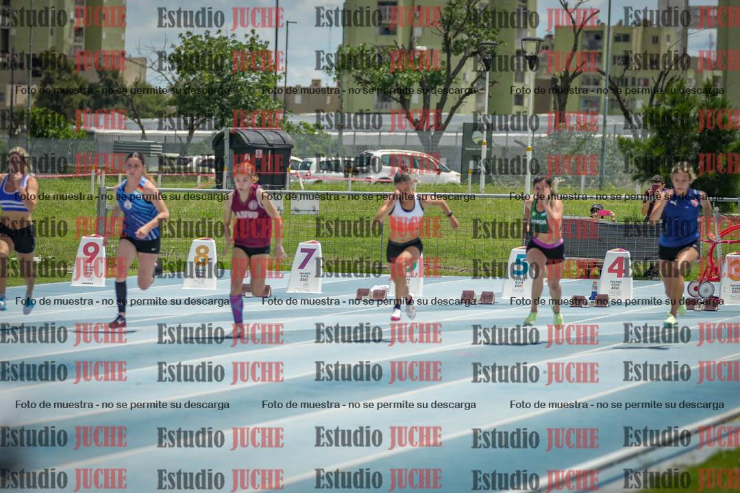 Fotos de los 100 m llanos de mujeres