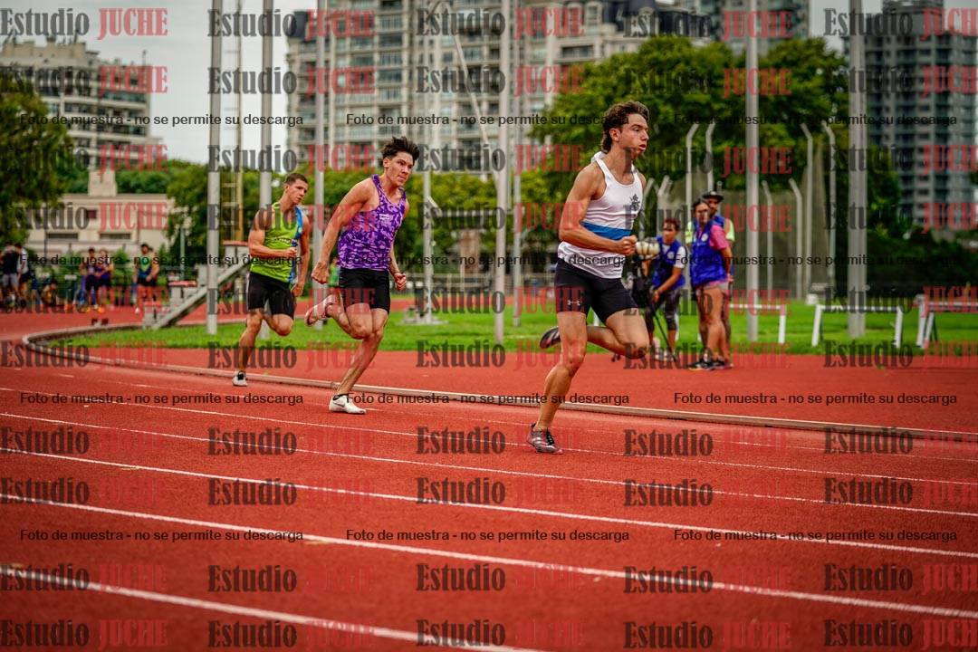Fotos de los 200 m de varones