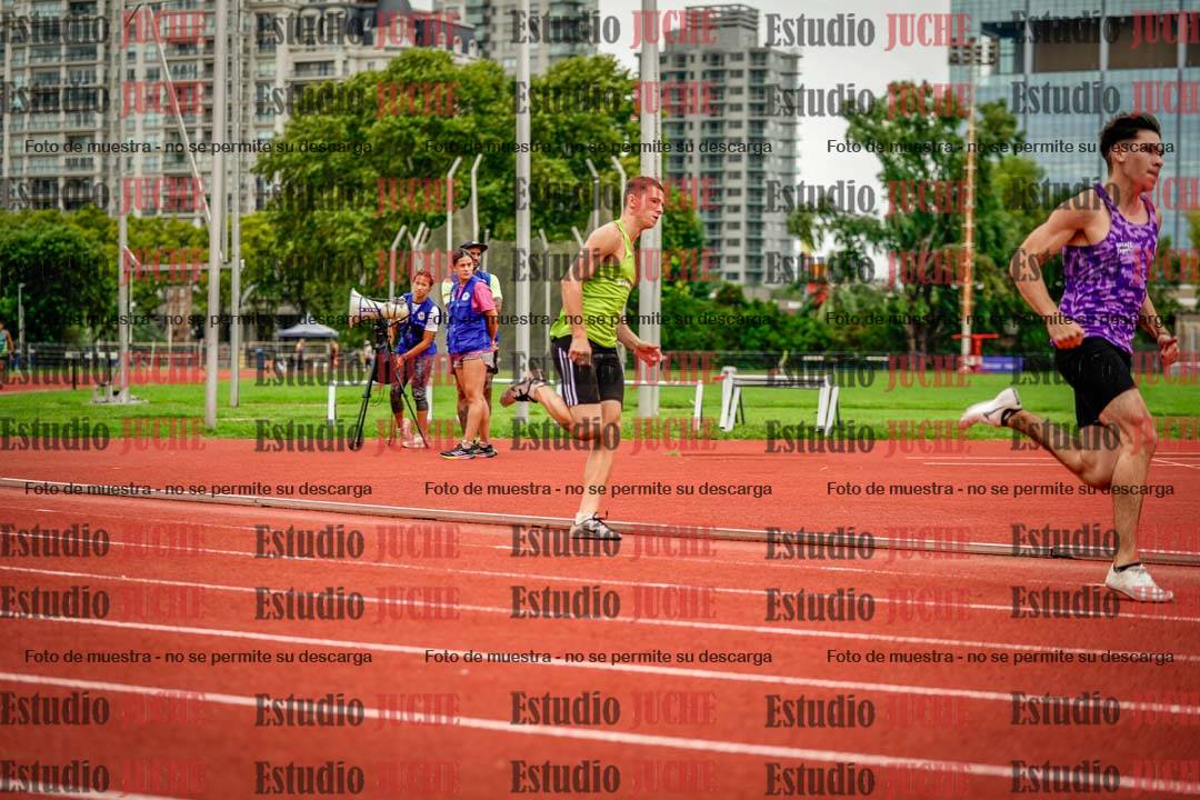 Fotos de los 200 m de varones