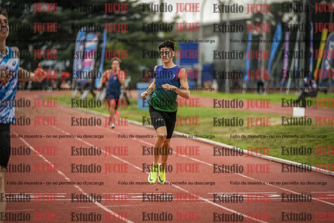 Fotos de los 400 m llanos de varones - FINAL