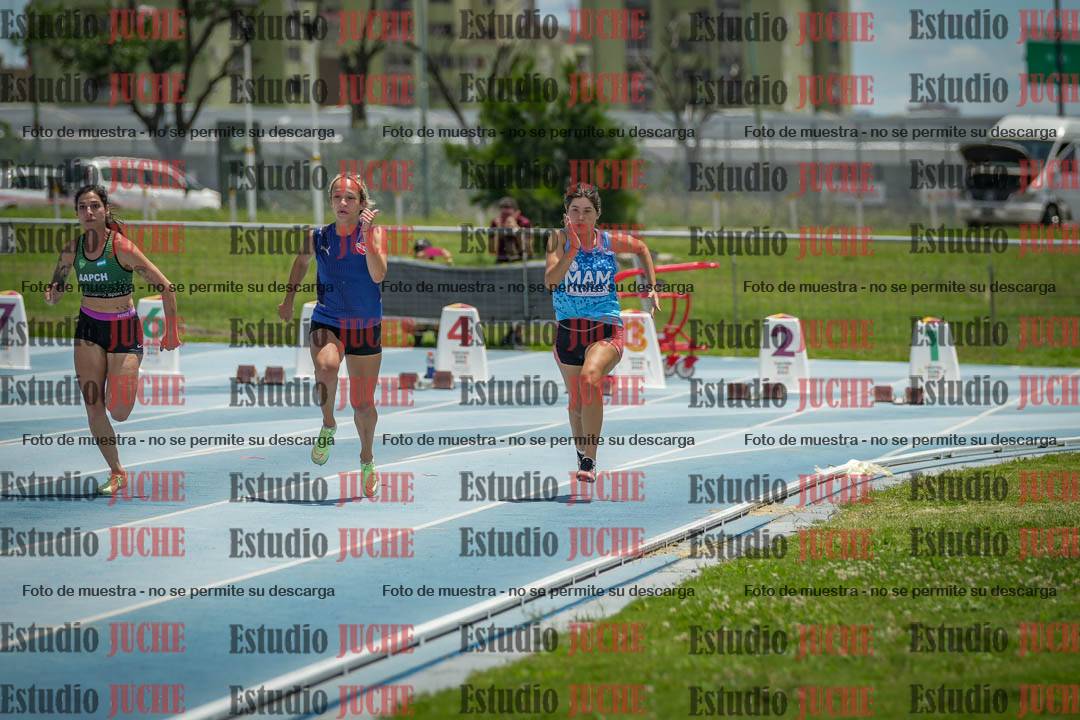 Fotos de los 100 m llanos de mujeres