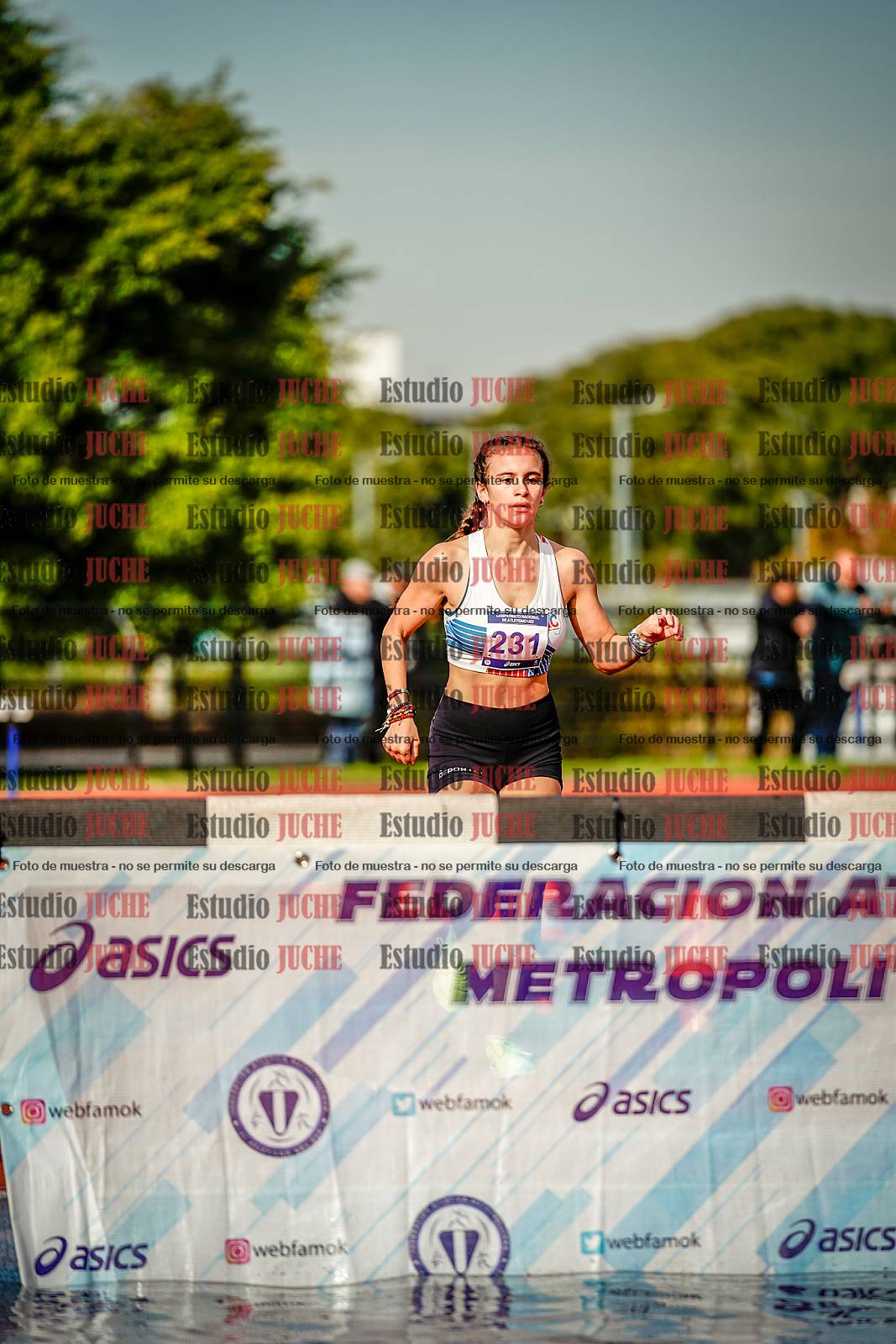 Fotos de los 3000 m con obstáculos de mujeres