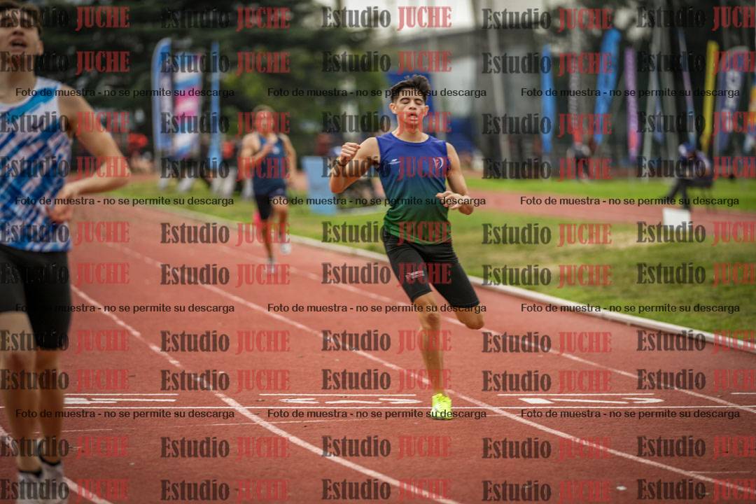 Fotos de los 400 m llanos de varones - FINAL