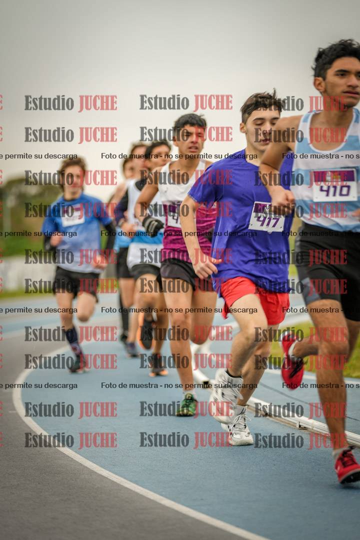 Fotos de los 3000 m llanos de varones - U17 (incluye la marcha atlética)