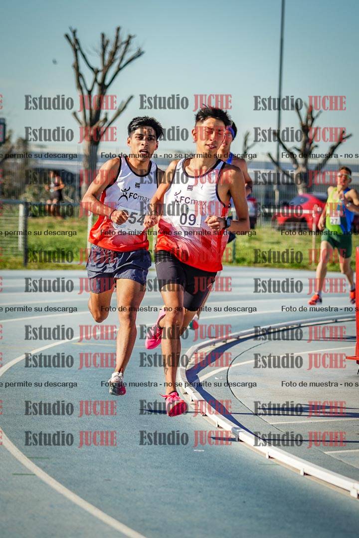 Fotos de los 1500 m de varones