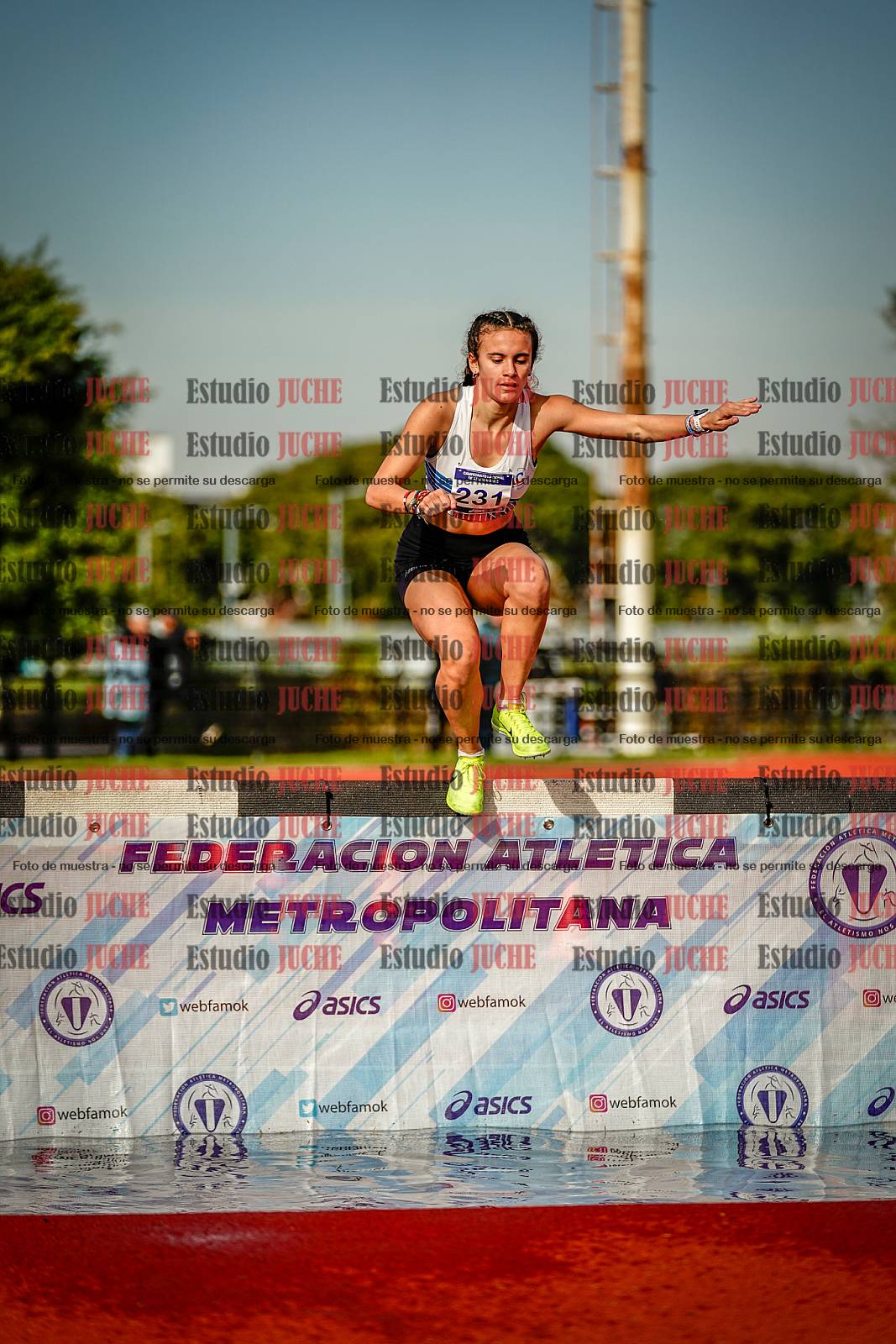 Fotos de los 3000 m con obstáculos de mujeres