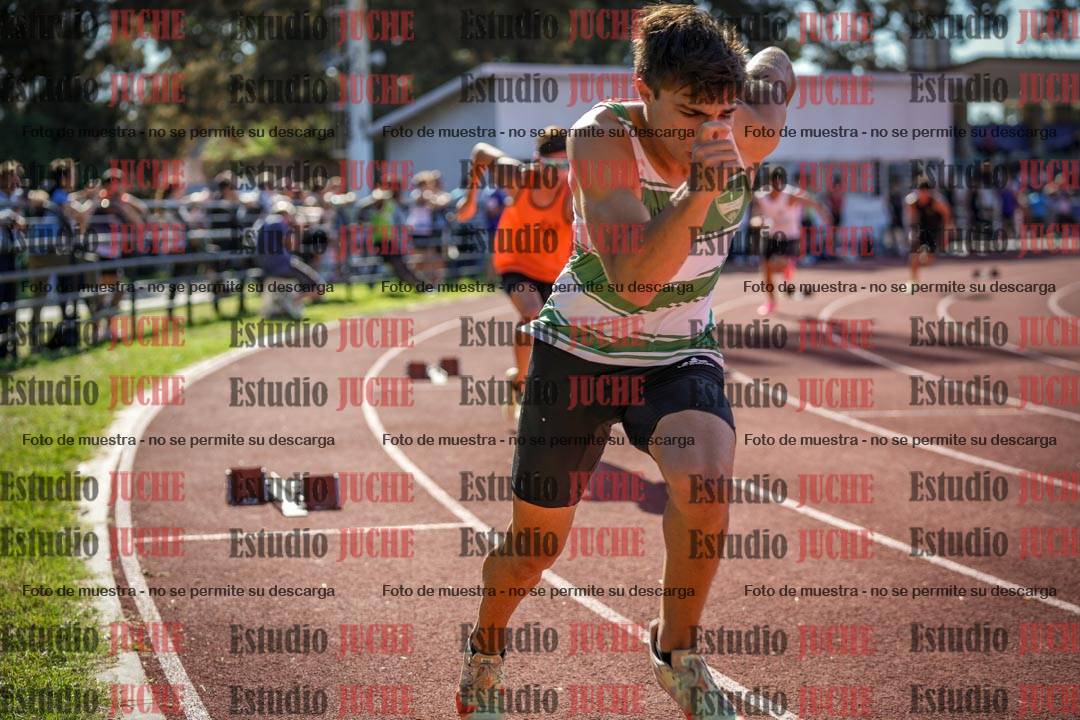 Fotos de los 400 m llanos de varones