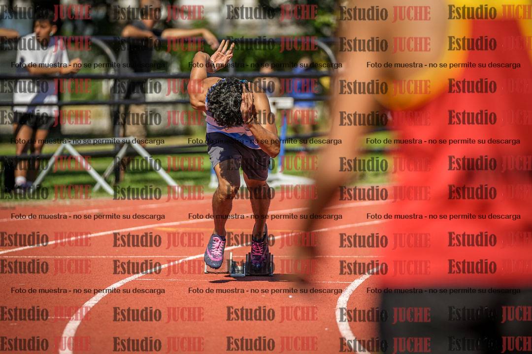 Fotos de los 200 m llanos de varones