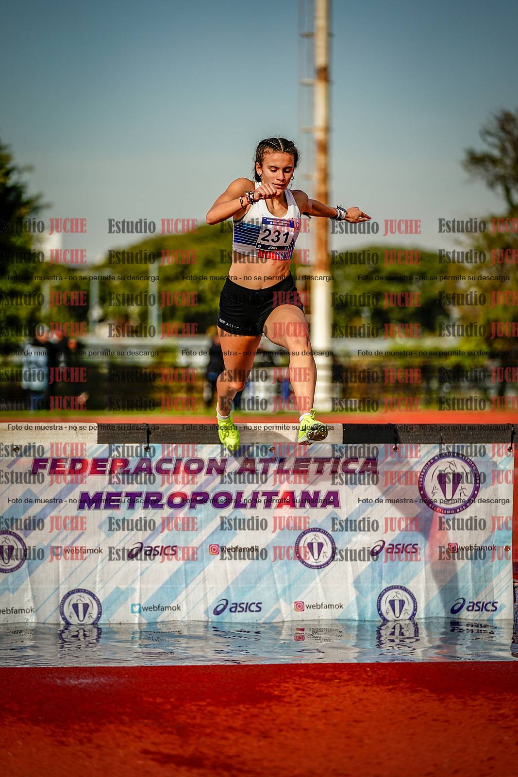 Fotos de los 3000 m con obstáculos de mujeres