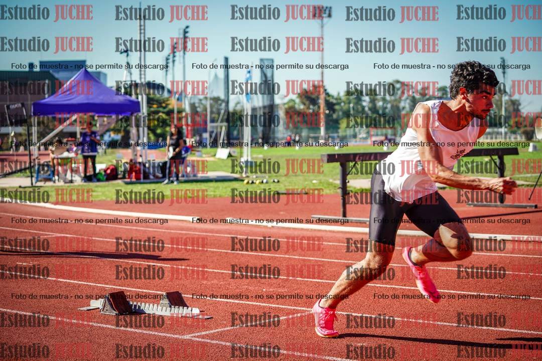 Fotos de los 400 m llanos de varones