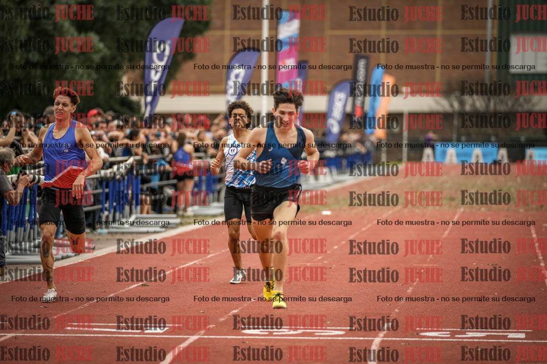 Fotos de los 400 m llanos de varones - FINAL