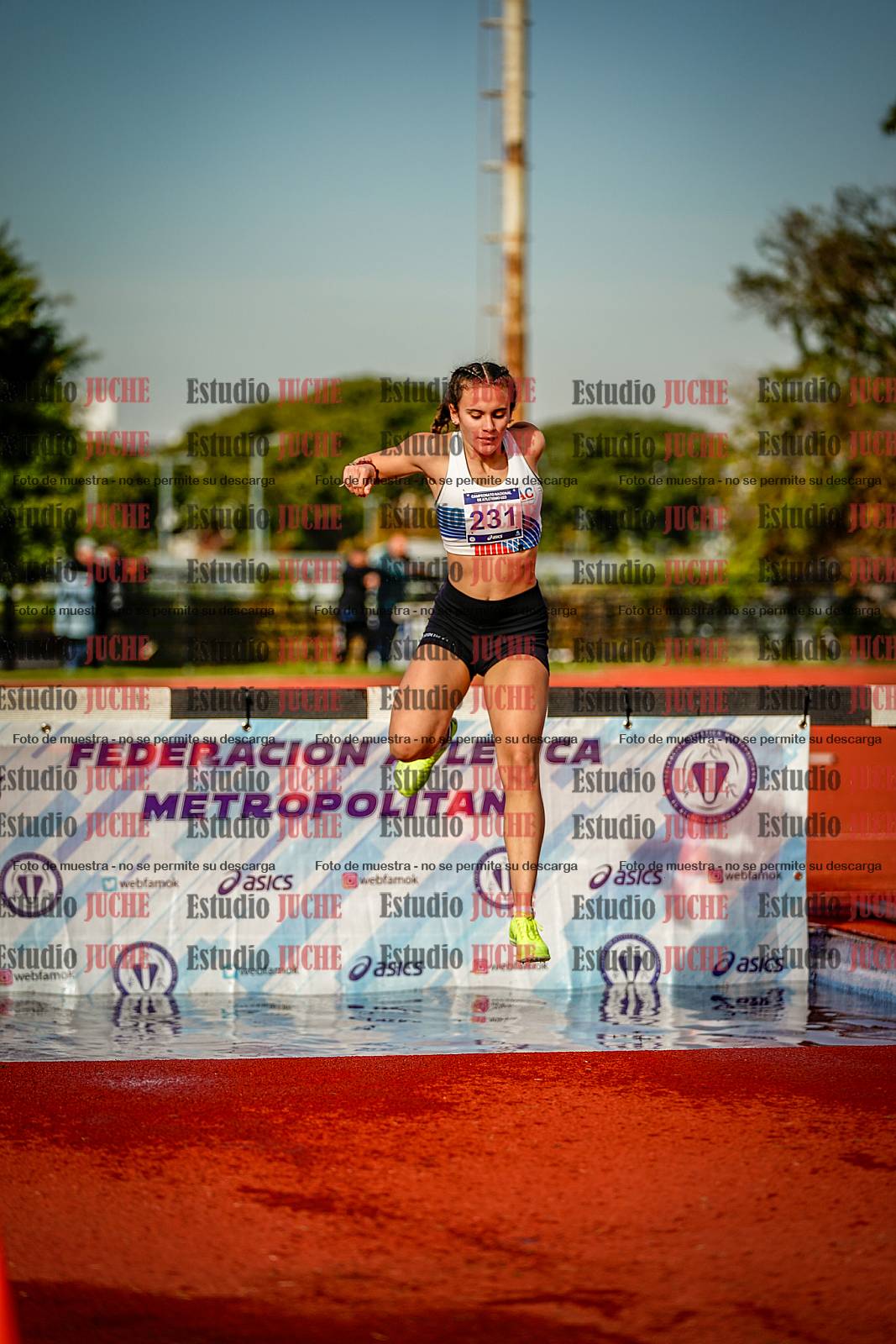 Fotos de los 3000 m con obstáculos de mujeres