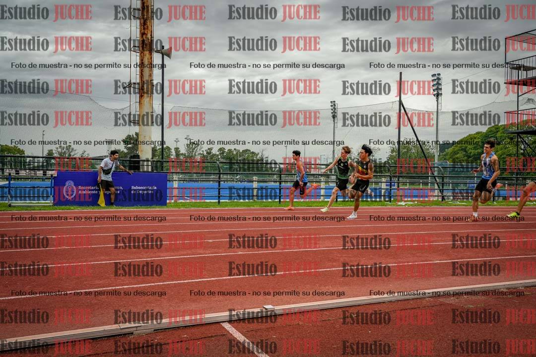 Fotos de los 200 m de varones