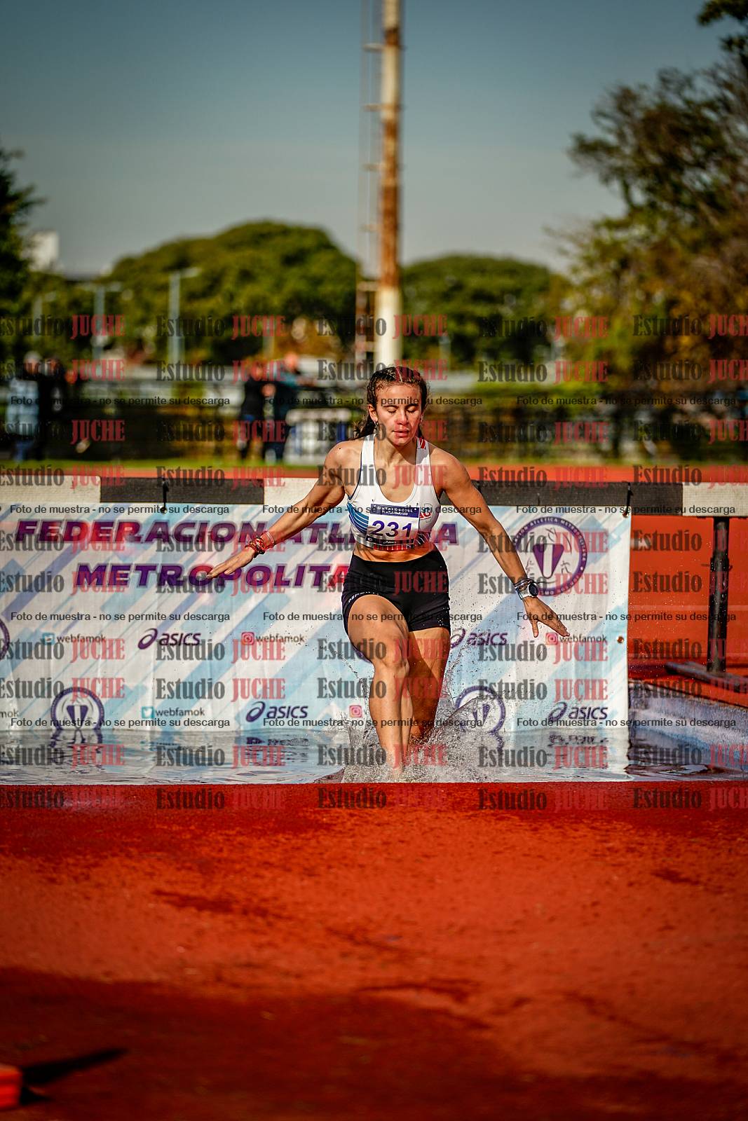 Fotos de los 3000 m con obstáculos de mujeres