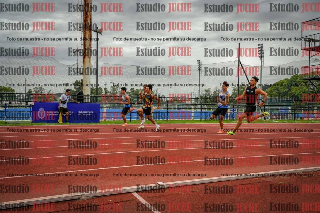 Fotos de los 200 m de varones