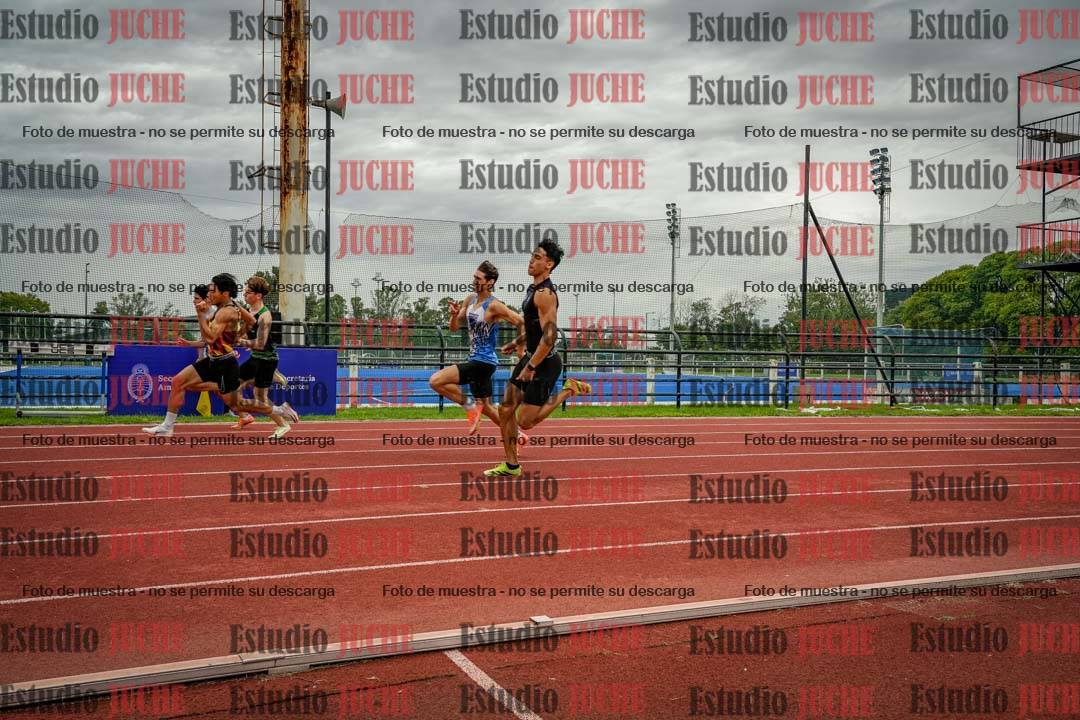 Fotos de los 200 m de varones