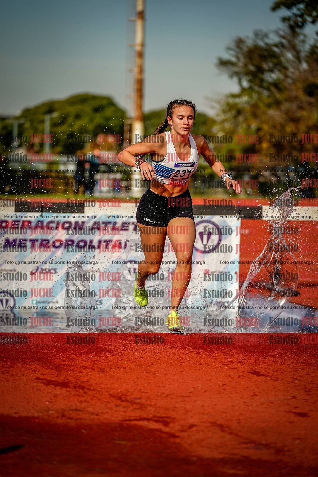 Fotos de los 3000 m con obstáculos de mujeres