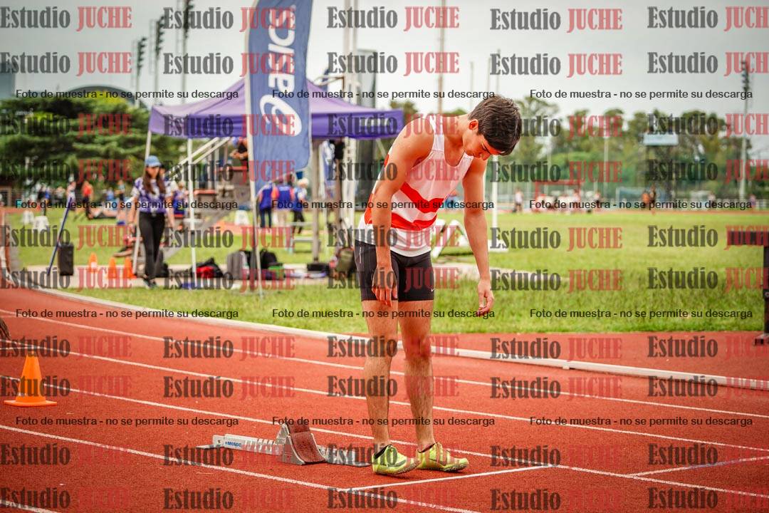 Fotos de los 400 m llanos de varones