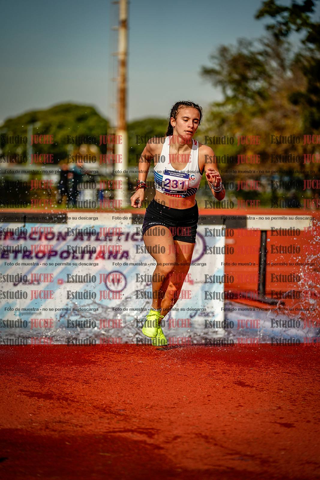 Fotos de los 3000 m con obstáculos de mujeres